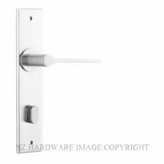 IVER 12258P85 COMO CHAMFERED PRIVACY FURNITURE BRUSHED CHROME