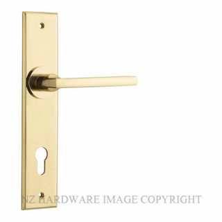 IVER 10282E85 BALTIMORE CHAMFERED E85 EURO FURNITURE POLISHED BRASS