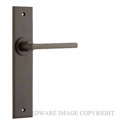 IVER 10782 BALTIMORE CHAMFERED PLATE SIGNATURE BRASS