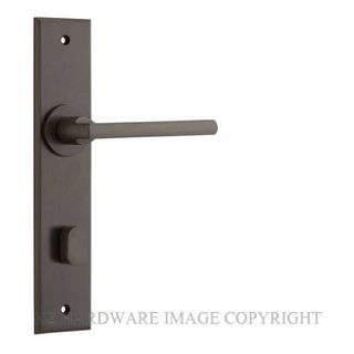IVER 10782P85 BALTIMORE CHAMFERED PRIVACY FURNITURE SIGNATURE BRASS