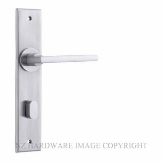 IVER 12282P85 BALTIMORE CHAMFERED PRIVACY FURNITURE BRUSHED CHROME