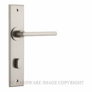 IVER 14782P85 BALTIMORE CHAMFERED PRIVACY FURNITURE SATIN NICKEL