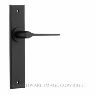 IVER 12758 COMO CHAMFERED PLATE MATT BLACK