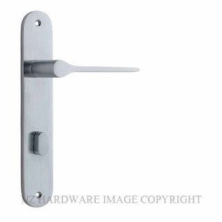 IVER 12270P85 COMO OVAL PRIVACY FURNITURE BRUSHED CHROME