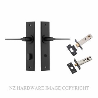 IVER 12758KPRIV60 COMO CHAMFERED PRIVACY KITSET MATT BLACK