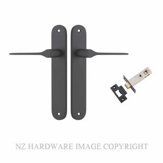 IVER 12770KPASS60 COMO OVAL PASSAGE KITSET MATT BLACK