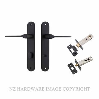 IVER 12770KPRIV60 COMO OVAL PRIVACY KITSET MATT BLACK