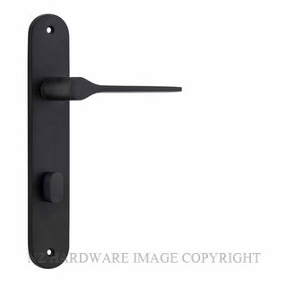 IVER 12770P85 COMO OVAL PRIVACY FURNITURE MATT BLACK