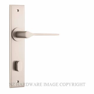 IVER 14758P85 COMO CHAMFERED PRIVACY FURNITURE SATIN NICKEL