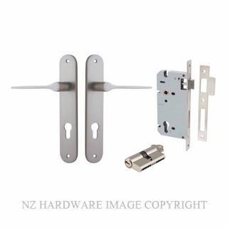 IVER 14770KENTR60KK COMO OVAL KEY-KEY ENTRANCE LOCK KITSET SATIN NICKEL