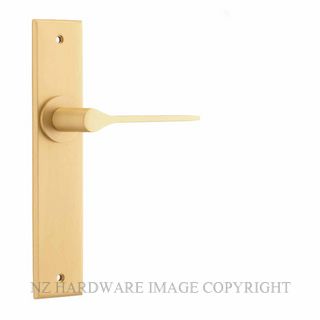 IVER 15258 COMO CHAMFERED PASSAGE FURNITURE BRUSHED BRASS