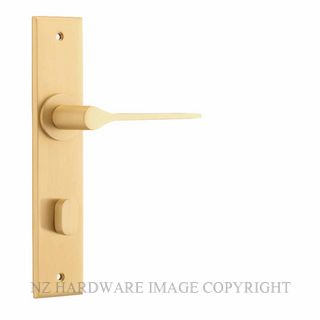 IVER 15258P85 COMO CHAMFERED PRIVACY FURNITURE BRUSHED BRASS