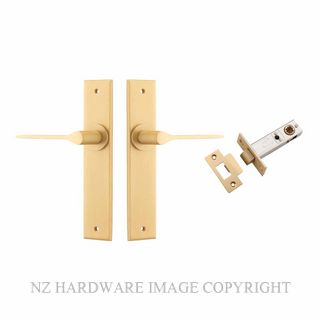 IVER 15258KPASS60 COMO CHAMFERED PASSAGE KITSET BRUSHED BRASS