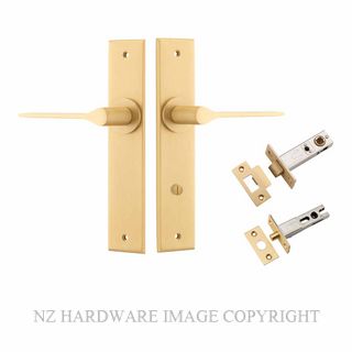 IVER 15258KPRIV60 COMO CHAMFERED PRIVACY KITSET BRUSHED BRASS