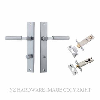 IVER 12252KPRIV60 BRUNSWICK RECTANGULAR PRIVACY KITSET BRUSHED CHROME