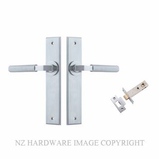 IVER 12296KPASS60 BRUNSWICK CHAMFERED PASSAGE KITSET BRUSHED CHROME