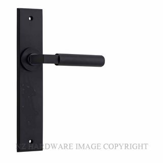 IVER 12796 BRUNSWICK CHAMFERED PLATE MATT BLACK