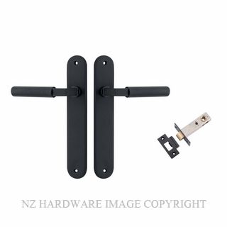 IVER 12768KPASS60 BRUNSWICK OVAL PASSAGE KITSET MATT BLACK