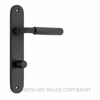 IVER 12768P85 BRUNSWICK OVAL PRIVACY FURNITURE MATT BLACK