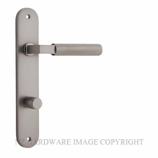 IVER 14768P85 BRUNSWICK OVAL PRIVACY FURNITURE SATIN NICKEL