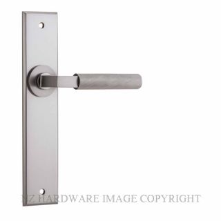 IVER 14796 BRUNSWICK CHAMFERED PASSAGE FURNITURE SATIN NICKEL