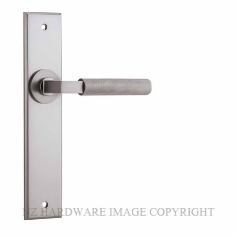 IVER 14796 BRUNSWICK CHAMFERED PLATE SATIN NICKEL