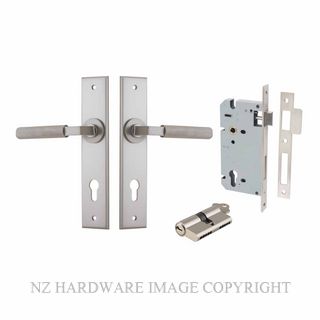 IVER 14796KENTR60KK BRUNSWICK CHAMFERED KEY-KEY ENTRANCE LOCK KITSET SATIN NICKEL