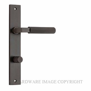 IVER 10752P85 BRUNSWICK RECTANGULAR PRIVACY FURNITURE SIGNATURE BRASS