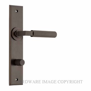 IVER 10796P85 BRUNSWICK CHAMFERED PRIVACY FURNITURE SIGNATURE BRASS