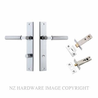 IVER 11752KPRIV60 BRUNSWICK RECTANGULAR PRIVACY KITSET CHROME PLATE