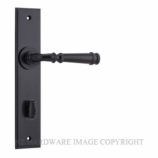 IVER 12786P85 VERONA CHAMFERED PRIVACY FURNITURE MATT BLACK