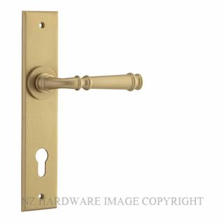 IVER 13286E85 VERONA CHAMFERED E85 EURO FURNITURE BRUSHED BRASS