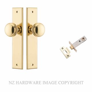IVER 10321KPASS60 PADDINGTON CHAMFERED PASSAGE KITSET POLISHED BRASS