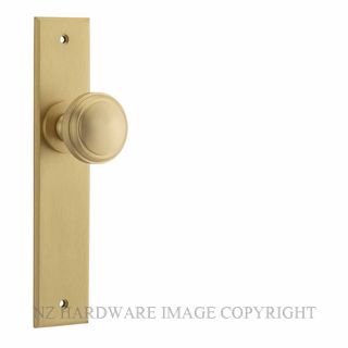 IVER 10831 PADDINGTON CHAMFERED PASSAGE FURNITURE BRUSHED BRASS