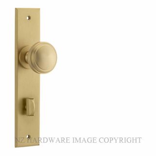 IVER 10831P85 PADDINGTON CHAMFERED PRIVACY FURNITURE BRUSHED BRASS