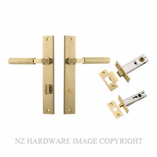 IVER 16252KPRIV60 BRUNSWICK RECTANGULAR PRIVACY KITSET BRUSHED GOLD PVD