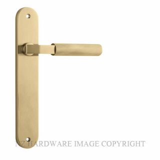 IVER 16268 BRUNSWICK OVAL PLATE BRUSHED GOLD PVD
