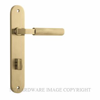 IVER 16268P85 BRUNSWICK OVAL PRIVACY FURNITURE BRUSHED GOLD PVD
