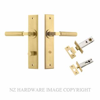 IVER 16296KPRIV60 BRUNSWICK CHAMFERED PRIVACY KITSET BRUSHED GOLD PVD