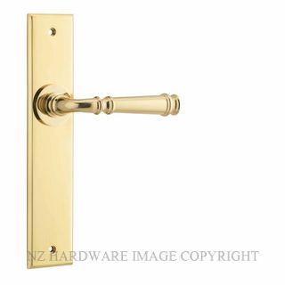 IVER 10286 VERONA CHAMFERED PLATE POLISHED BRASS