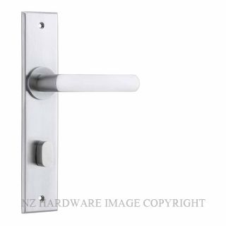 IVER 12368P85 OSAKA CHAMFERED PRIVACY FURNITURE BRUSHED CHROME