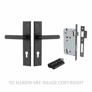 IVER 12868KENTR60KK OSAKA CHAMFERED KEY-KEY ENTRANCE LOCK KITSET MATT BLACK