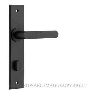 IVER 12868P85 OSAKA CHAMFERED PRIVACY FURNITURE MATT BLACK