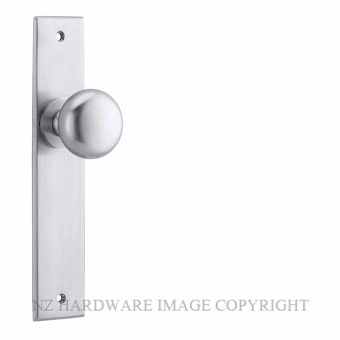 IVER 12446 ANNECY CHAMFERED PLATE BRUSHED CHROME