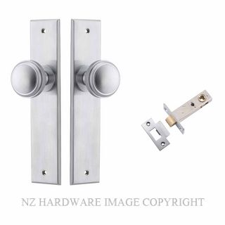 IVER 12331KPASS60 PADDINGTON CHAMFERED PASSAGE KITSET BRUSHED CHROME