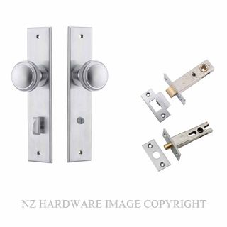 IVER 12331KPRIV60 PADDINGTON CHAMFERED PRIVACY KITSET BRUSHED CHROME