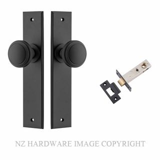 IVER 12831KPASS60 PADDINGTON CHAMFERED PASSAGE KITSET MATT BLACK