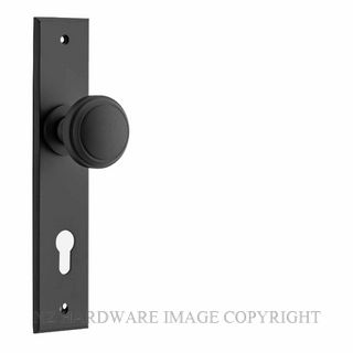 IVER 12831E85 PADDINGTON CHAMFERED E85 EURO FURNITURE MATT BLACK
