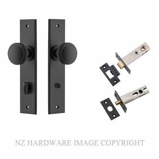 IVER 12831KPRIV60 PADDINGTON CHAMFERED PRIVACY KITSET MATT BLACK