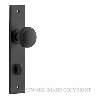 IVER 12831P85 PADDINGTON CHAMFERED PRIVACY FURNITURE MATT BLACK